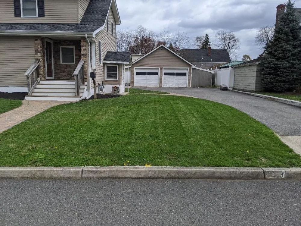 Professional landscaping services for residential properties in Middletown, NJ by Affordable Senior Citizen Lawn Care