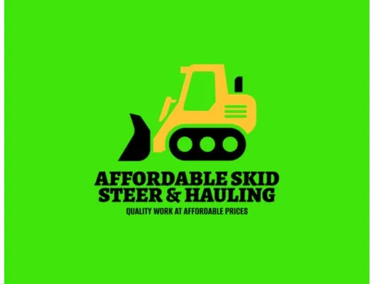 Affordable Skid Steer and Hauling Logo