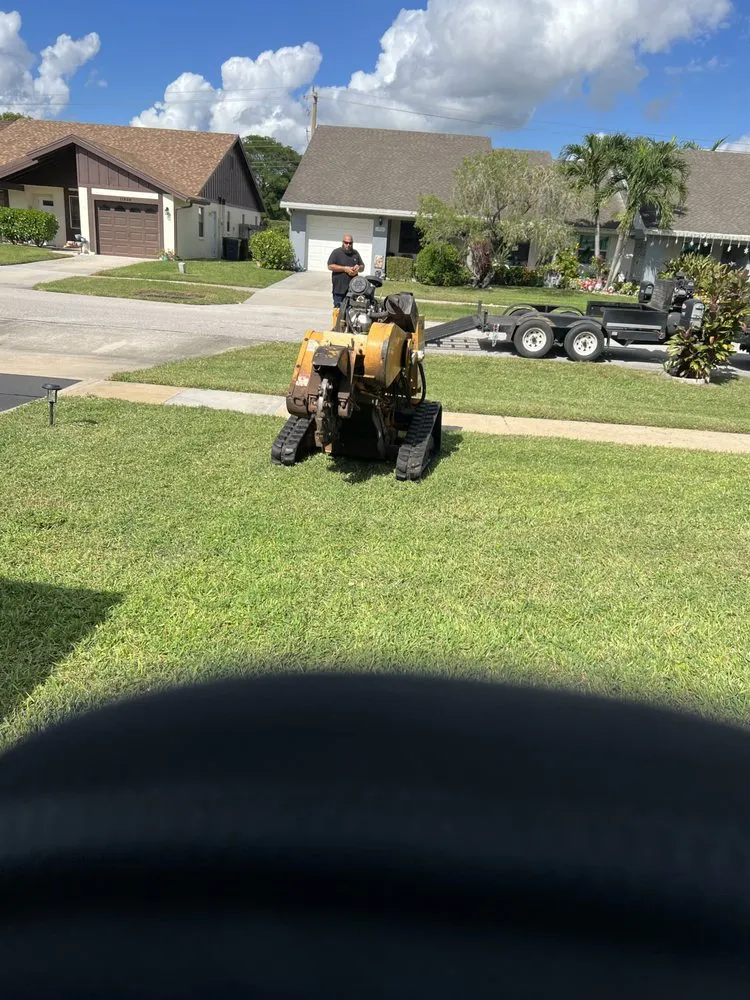 Local outdoor landscaping experts serving Royal Palm Beach, FL - Affordable Stump Grinding