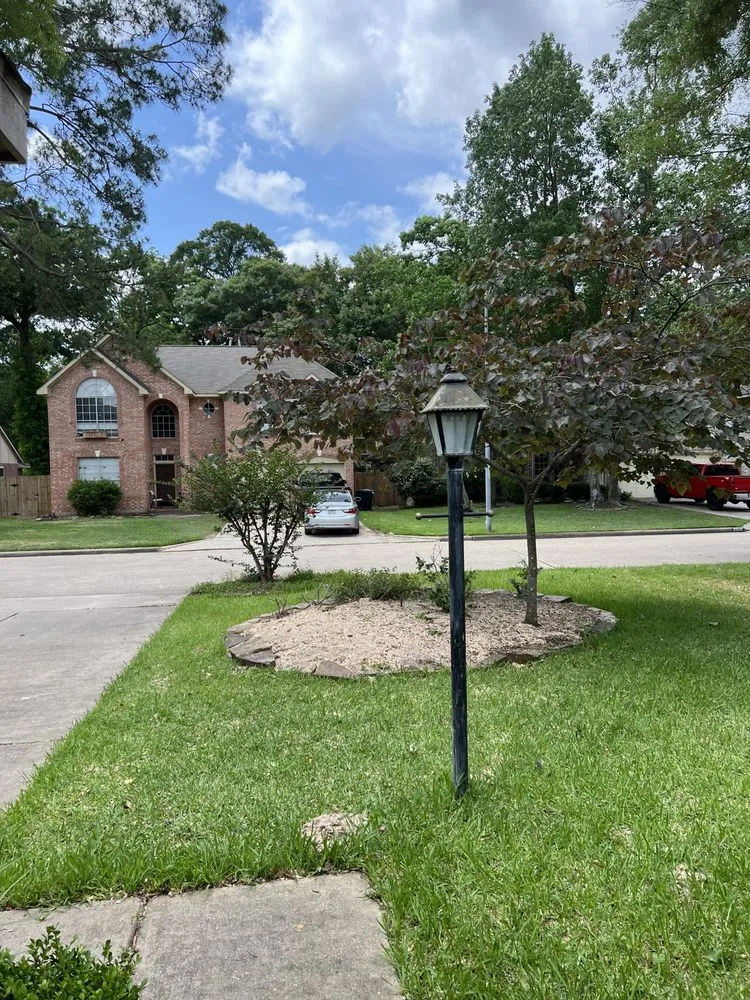 Custom residential landscaping in Houston, TX - Affordable Tree Service