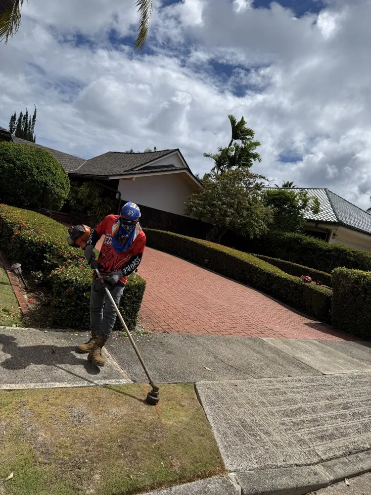 Custom residential landscaping in Oahu, HI - Affordable Yard Services