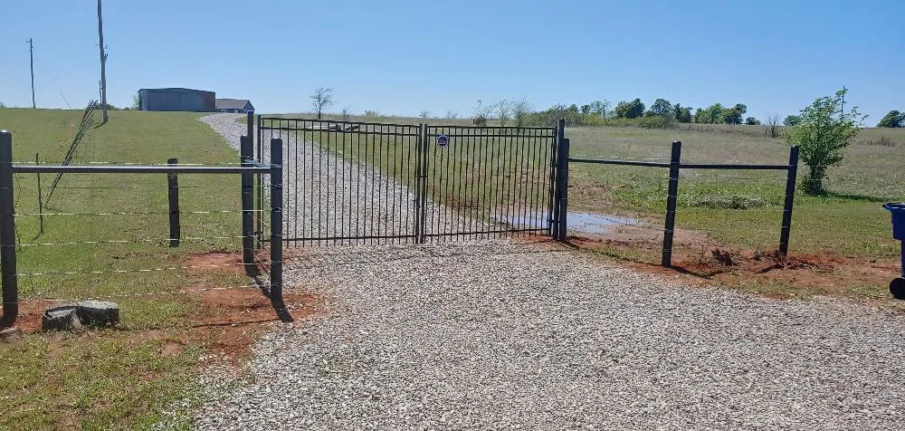 Local landscape installation in Chickasha, OK - After Hours Fence & Lawn