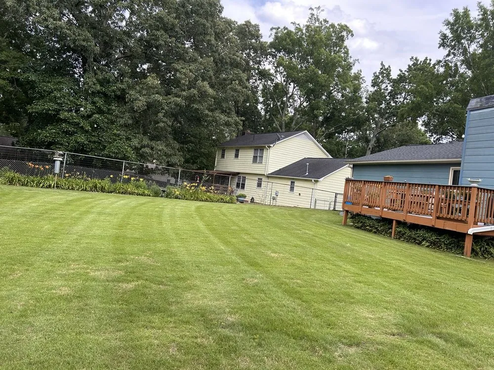 Affordable outdoor landscaping in Simpsonville, SC by Aftermath Landscaping