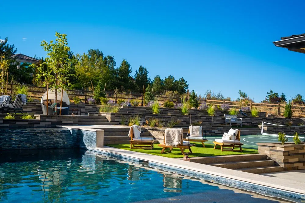 Custom garden landscaping in Reno, NV by Afuera Outdoor Living