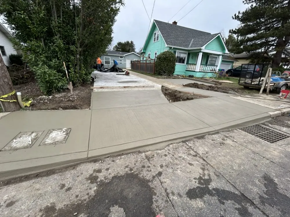 Professional landscape installation in Portland, OR by AG General Contractor