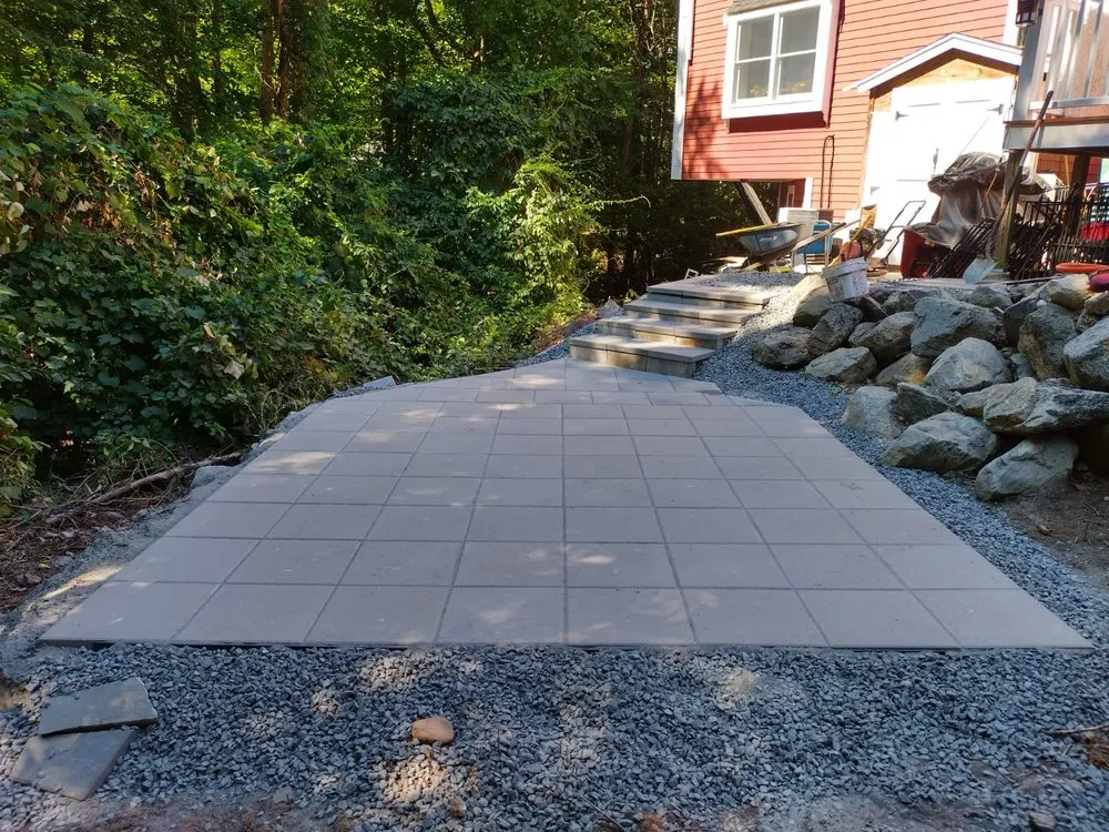 Custom landscape design with custom design across Revere, MA - AG Landscaping and Patios