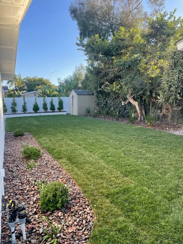 Custom yard maintenance with custom design across Grover Beach, CA - AG Lawn Care Service