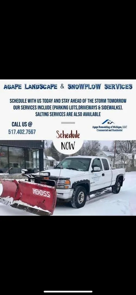 Local landscape design with custom design in Okemos, MI by Agape Building and Restoration