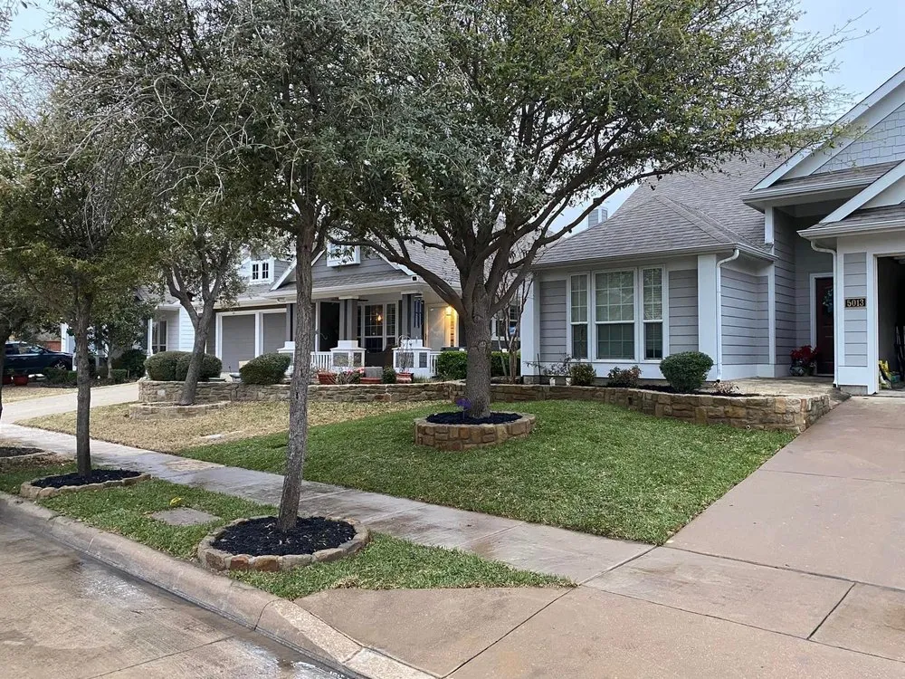 Expert garden landscaping for residential properties across Arlington, TX - Agape Landscape & Irrigation
