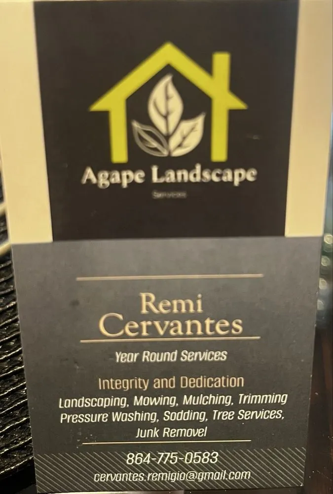 Professional yard cleanup service in Taylors, SC - Agape landscape