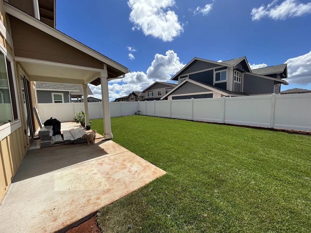 Expert yard maintenance with custom design in Kapolei, HI by Agape Outdoor Works