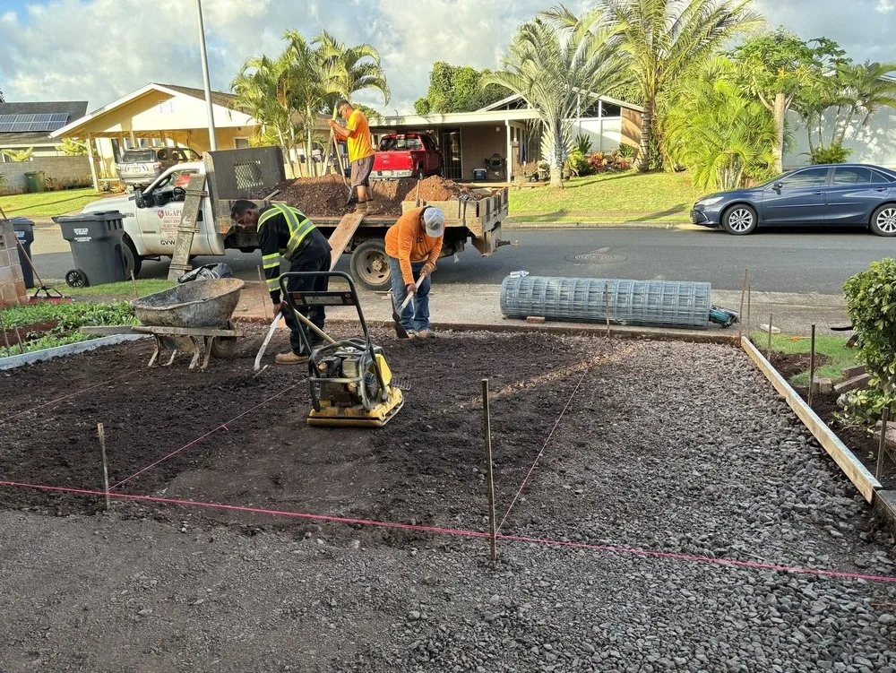 Professional landscaping services in Kapolei, HI by Agape Outdoor Works