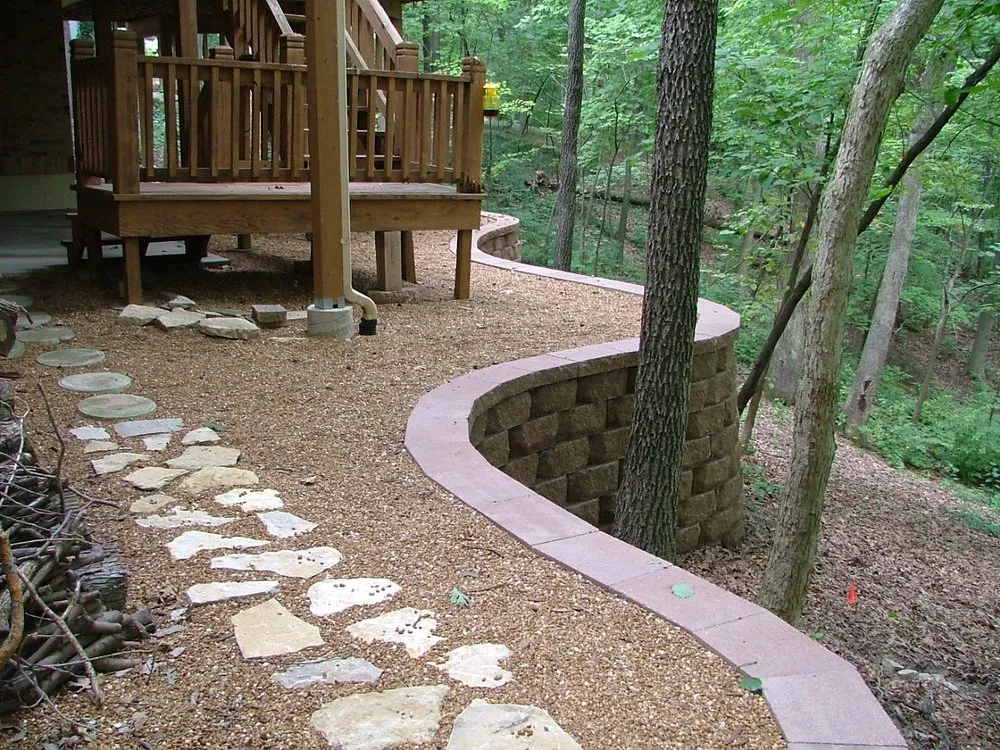 Professional lawn care service with custom design across St. Louis, MO - Agape Retaining Walls