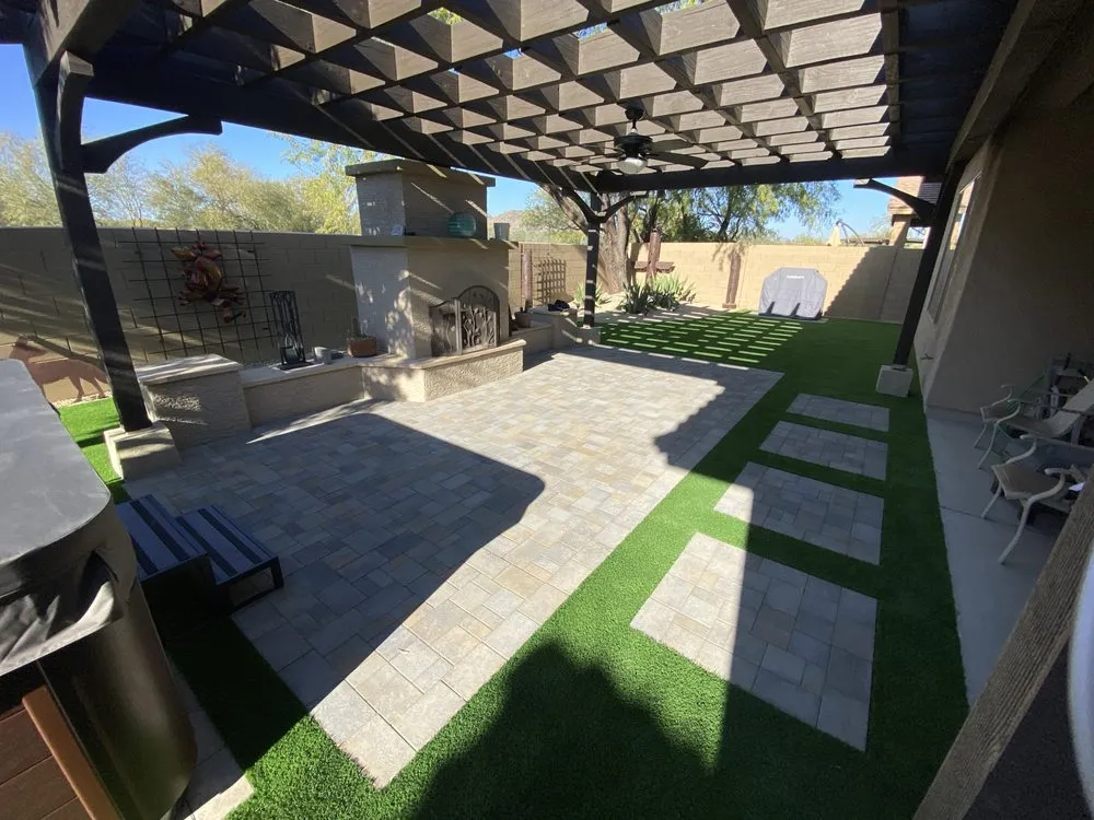 Reliable landscaping services for residential properties in Peoria, AZ by Agape Turf