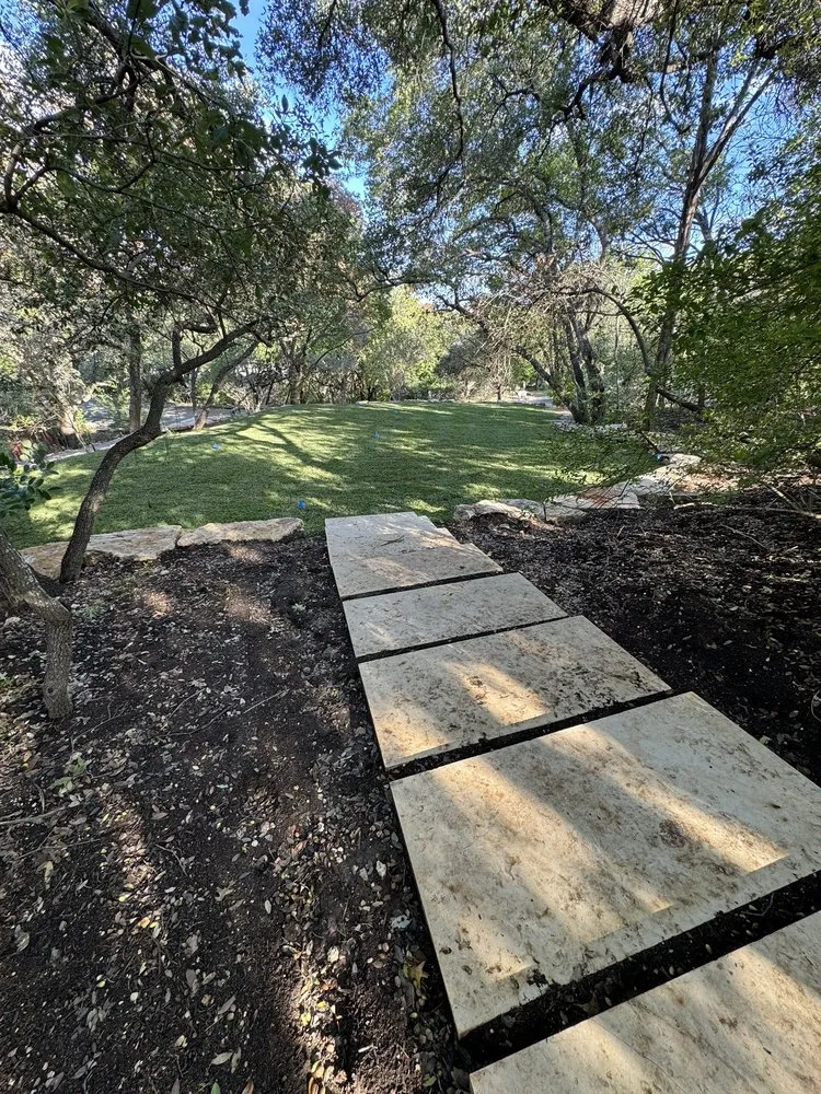 Professional landscape installation experts serving Manor, TX - Agave Azul Landscaping