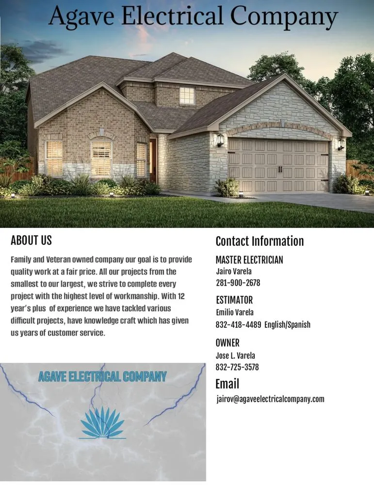 Reliable landscape installation in Hockley, TX by Agave Electrical