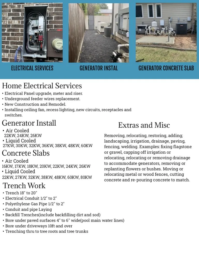Trusted outdoor landscaping in Hockley, TX by Agave Electrical