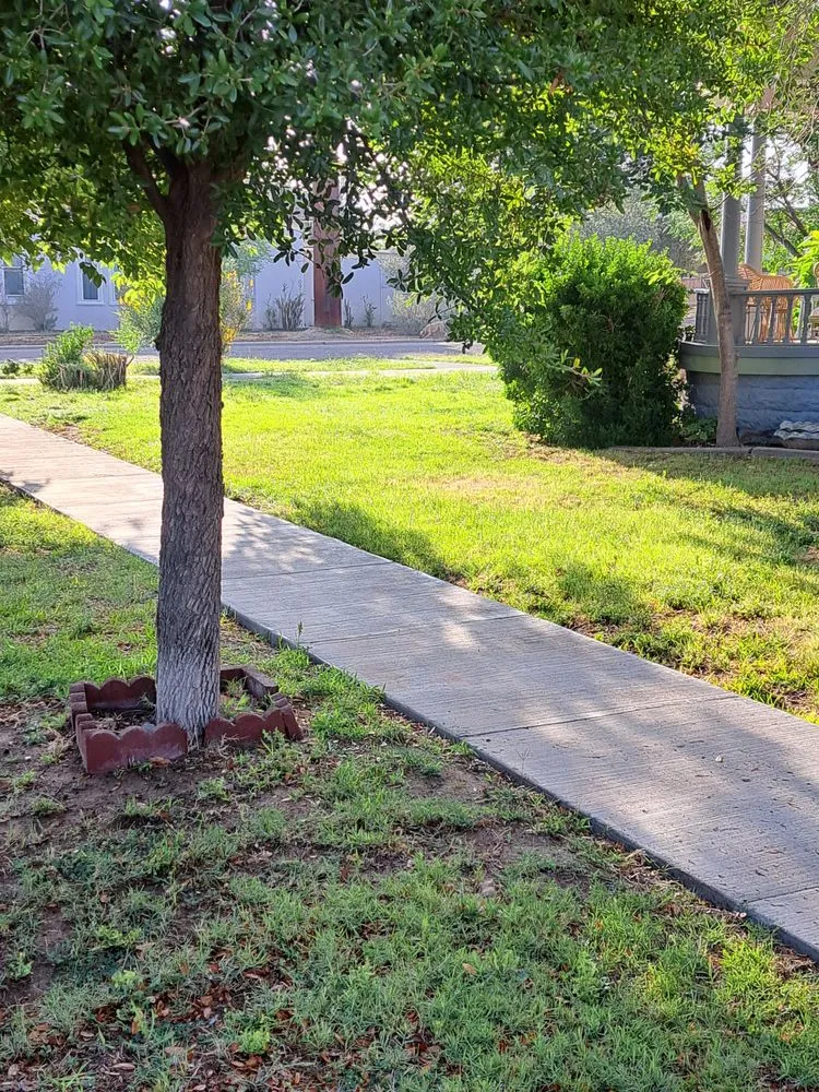 Affordable landscape installation in Pecos, TX by Agave Lawn Care