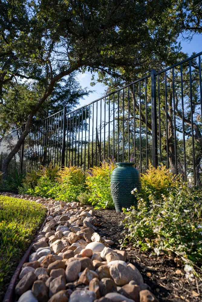 Professional outdoor landscaping in Georgetown, TX by Agave LD