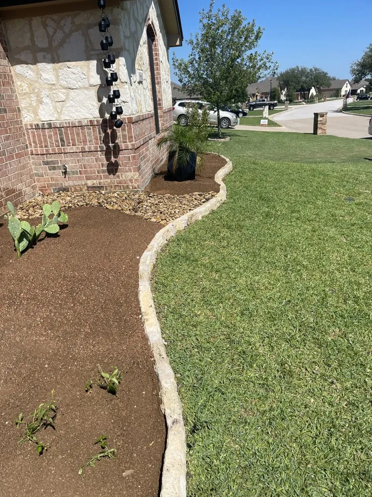 Affordable residential landscaping for homes in Temple, TX by Agaves Landscape Construction & Irrigation