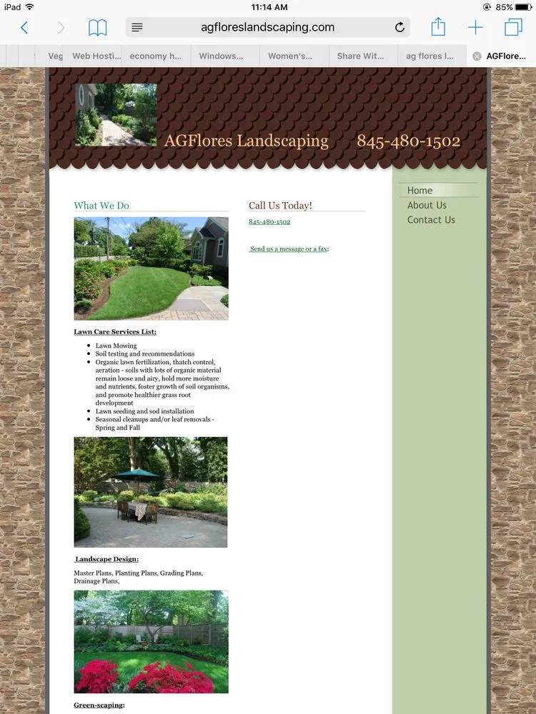 Affordable residential landscaping experts serving Congers, NY - AGFlores