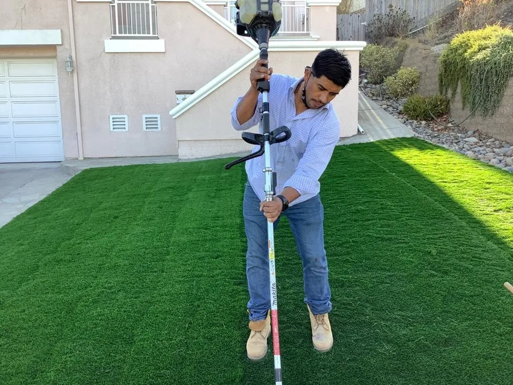 Reliable lawn mowing service for outdoor upgrades in San Jose, CA by Agosto Landscaping