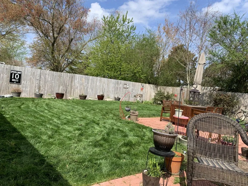 Professional landscape installation in Chesapeake, VA by Agronomic Lawn Management