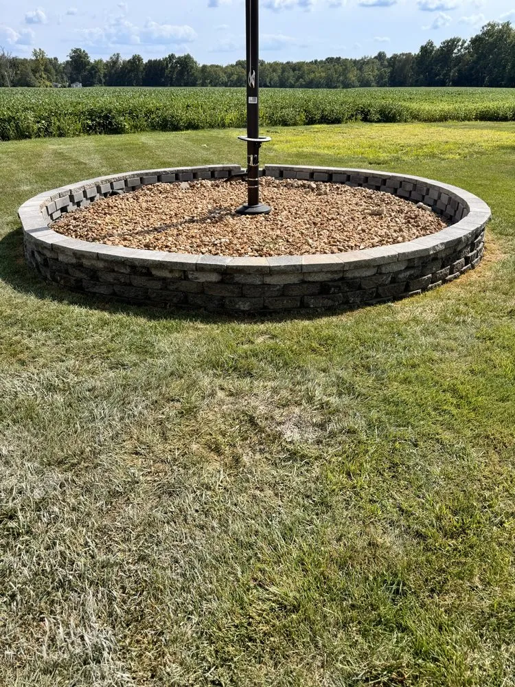 Professional landscape installation in Brazil, IN - Agrovision