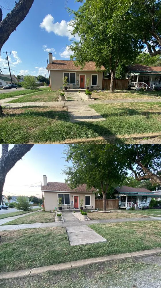 Custom outdoor landscaping in San Antonio, TX by AG’s Lawn Service