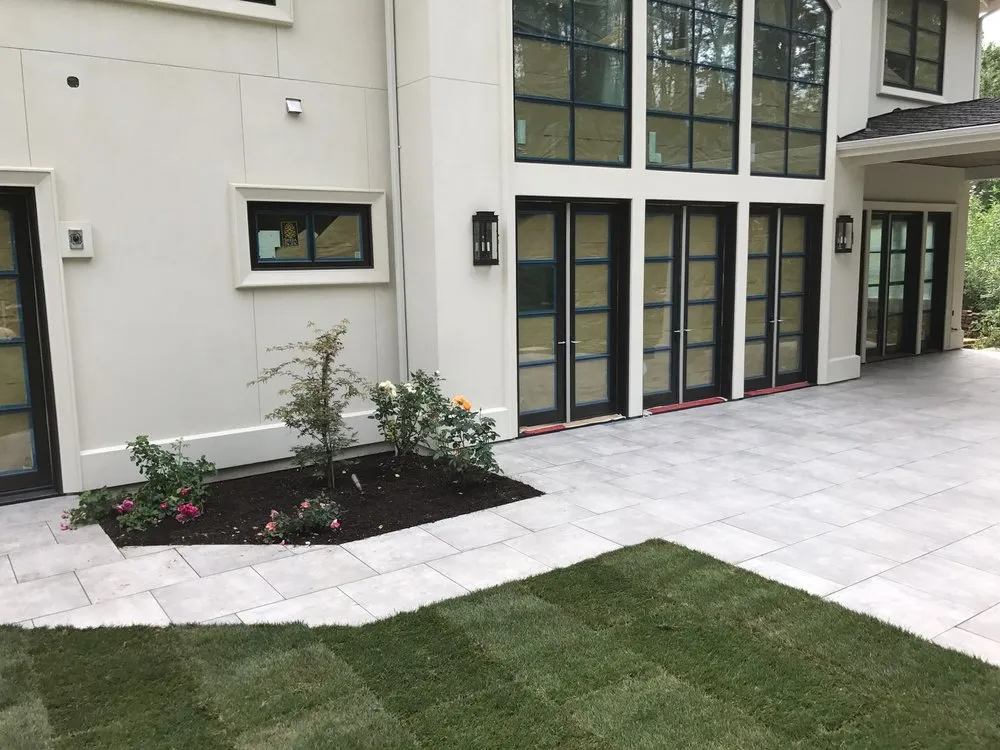 Custom garden landscaping for homes across Boise City, ID - Aguiar Pavers