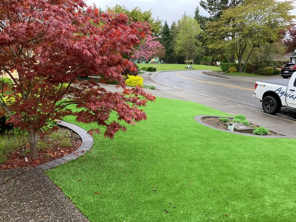 Top-rated lawn care service for residential properties in Boise City, ID by Aguiar Pavers