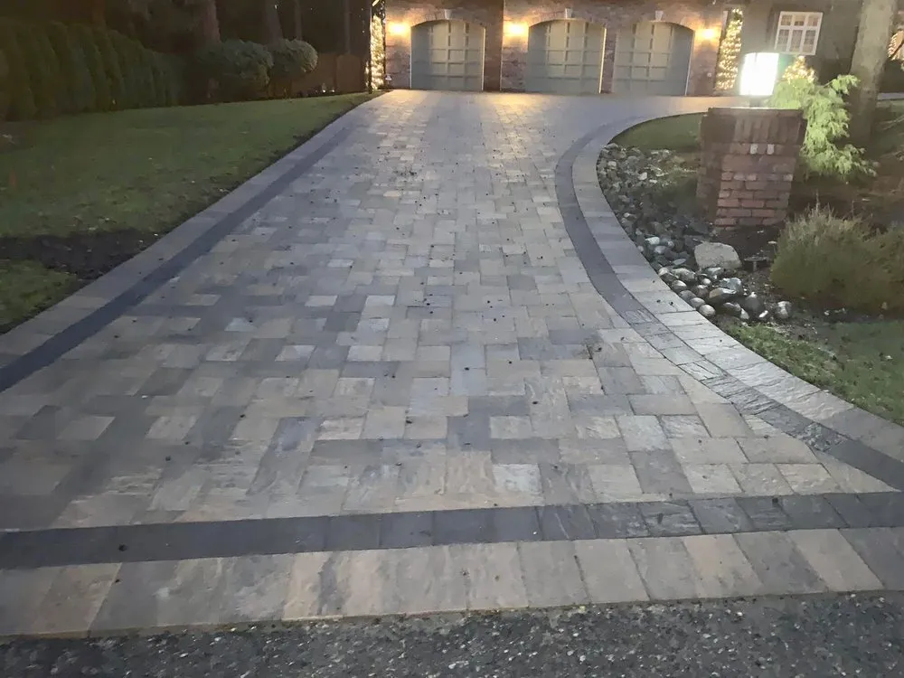 Professional landscape installation in Boise City, ID - Aguiar Pavers