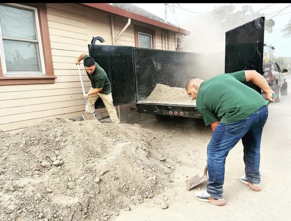 Trusted residential landscaping in Manteca, CA - Aguilar Brothers Junk Removal