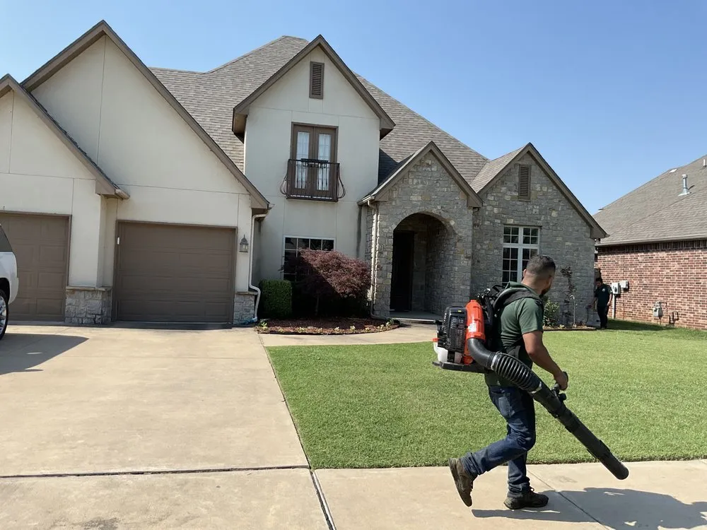 Top-rated landscape design for beautiful yards in Tulsa, OK by Aguilar Brothers Lawn & Landscape