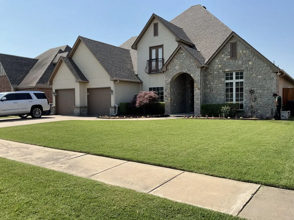 Affordable yard cleanup service in Tulsa, OK by Aguilar Brothers Lawn & Landscape