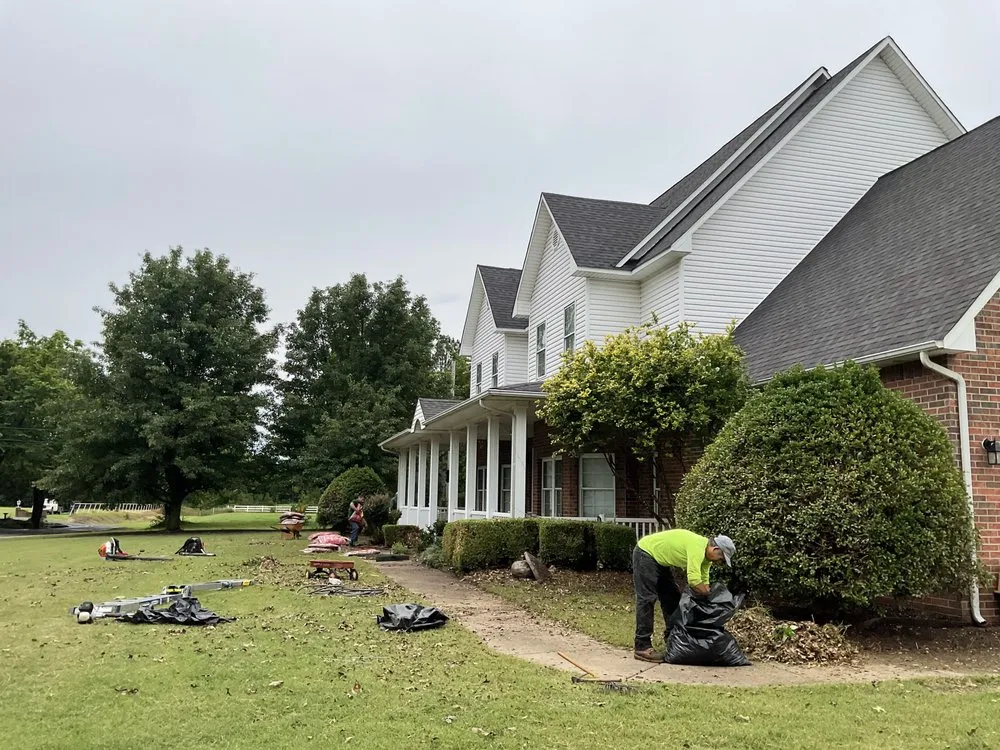 Reliable outdoor landscaping for residential properties in Tulsa, OK by Aguilar Brothers Lawn & Landscape