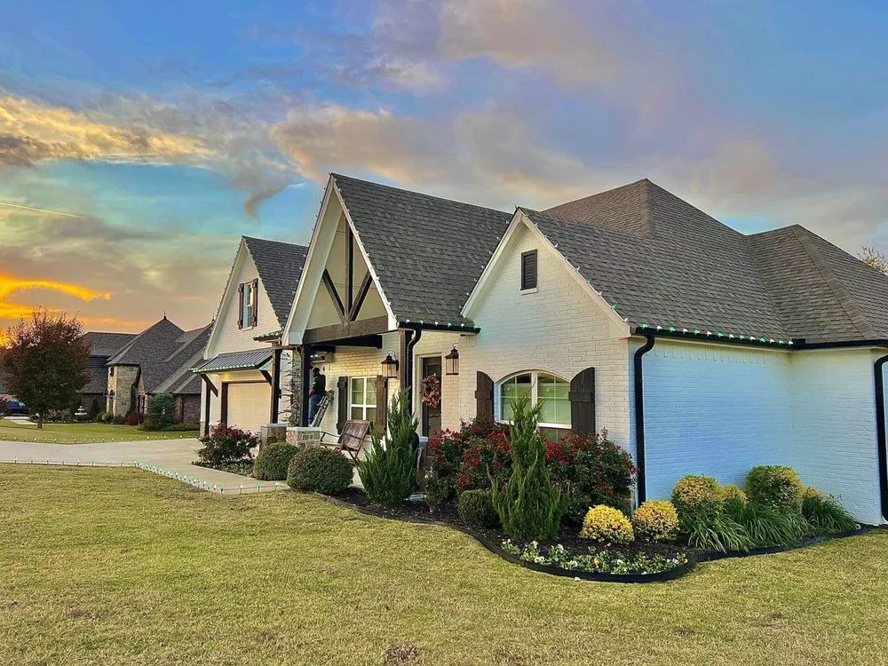 Reliable landscape design for residential properties in Tulsa, OK by Aguilar Brothers Lawn & Landscape