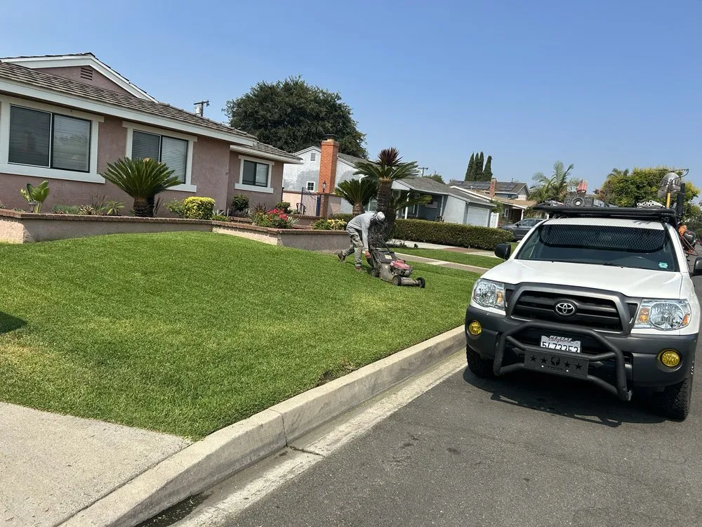 Trusted lawn mowing service in Bell Gardens, CA by Aguilar Landscaping