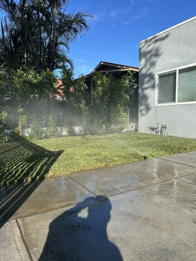 Custom outdoor landscaping for homes in Bell Gardens, CA by Aguilar Landscaping