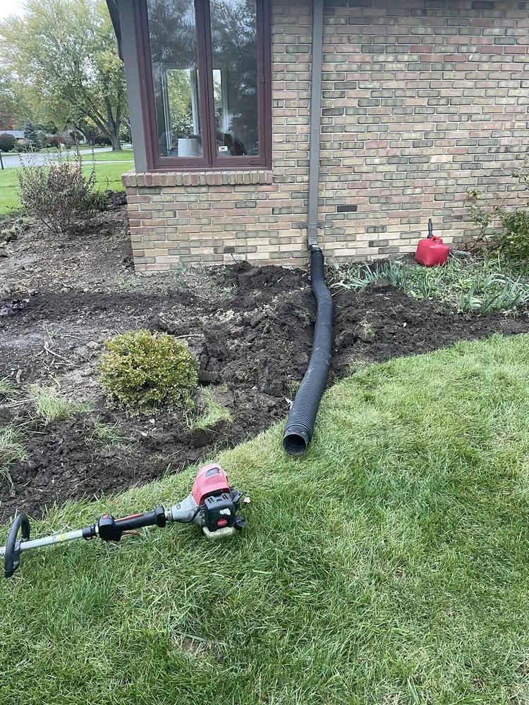 Reliable yard cleanup service for homes in Fort Wayne, IN by Aguilar Landscaping service
