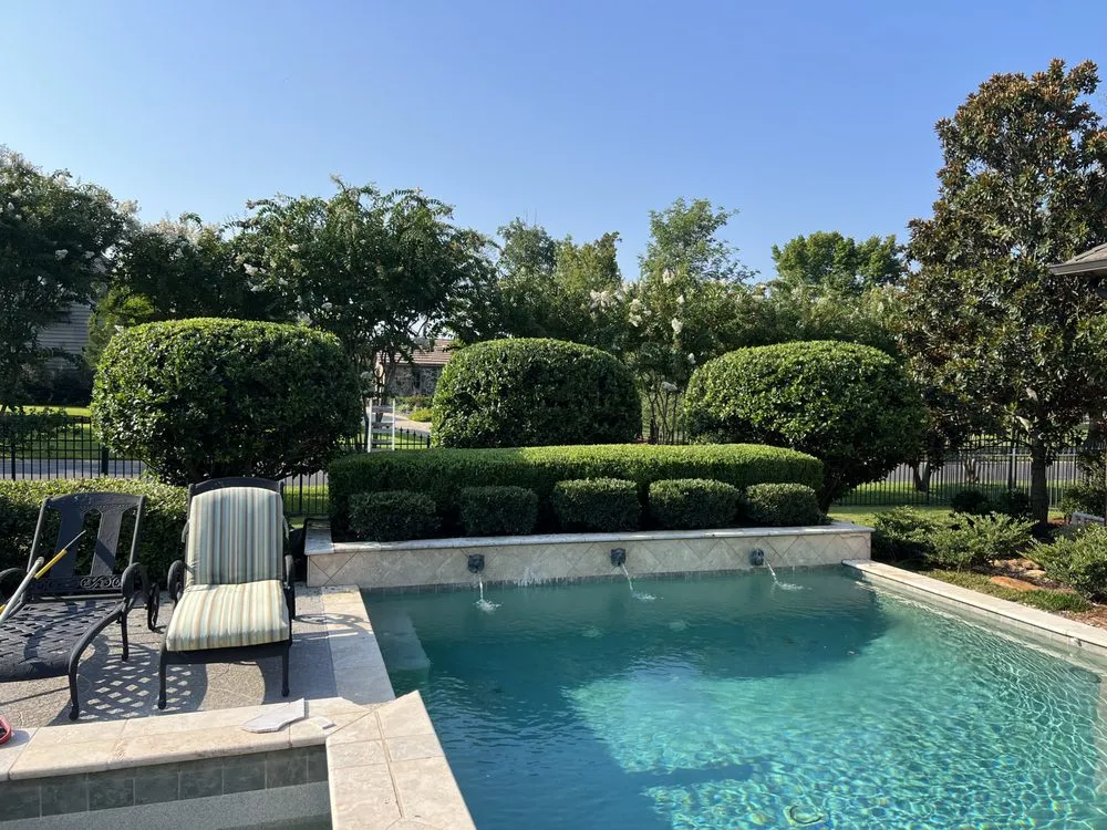 Top-rated outdoor landscaping with custom design across Shreveport, LA - Aguilar Lawn & Landscape