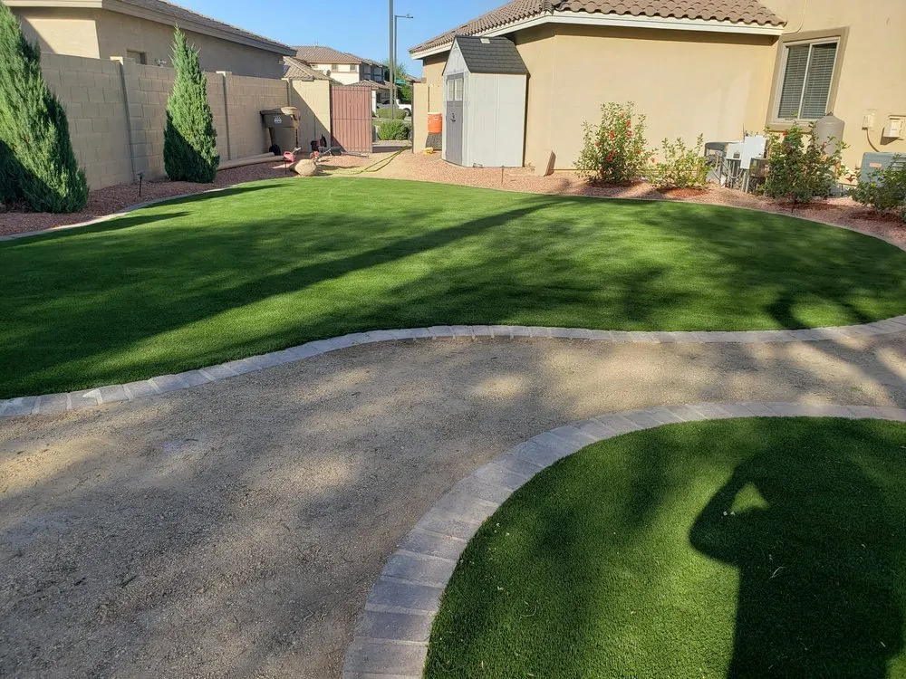 Custom landscape installation experts serving Phoenix, AZ - Aguilar Pavmore