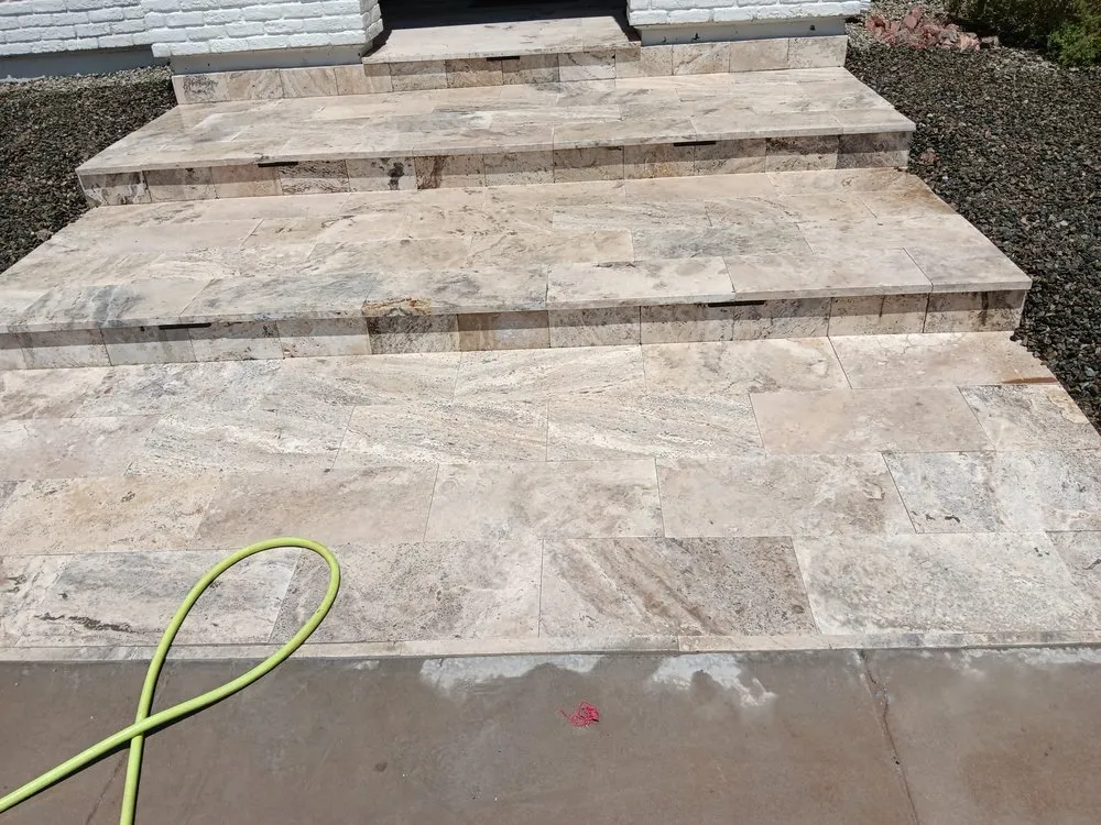 Professional outdoor landscaping for year-round maintenance in Phoenix, AZ by Aguilar Pavmore