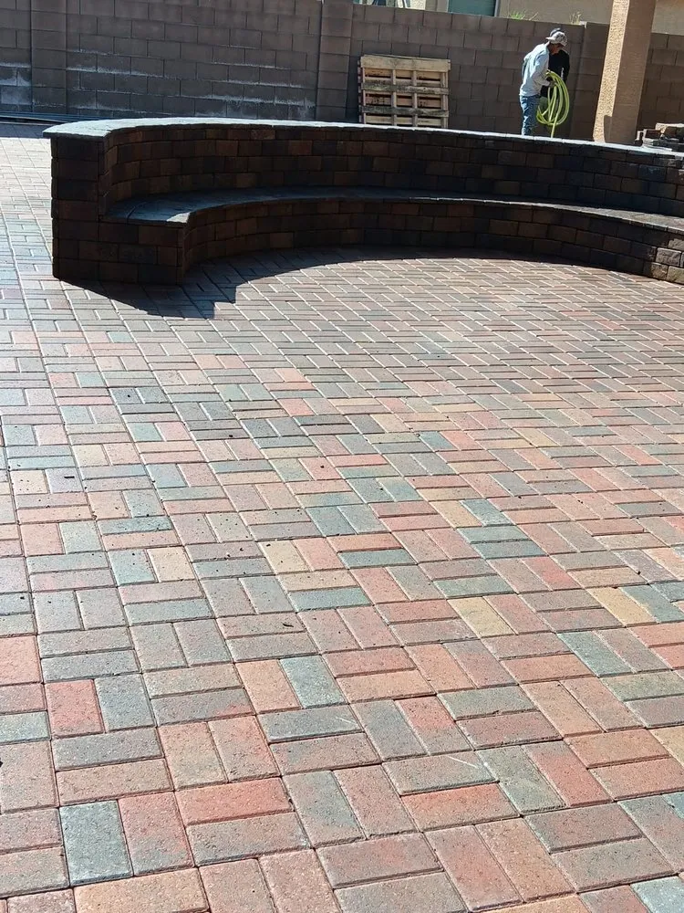 Local lawn mowing service for beautiful yards in Phoenix, AZ by Aguilar Pavmore