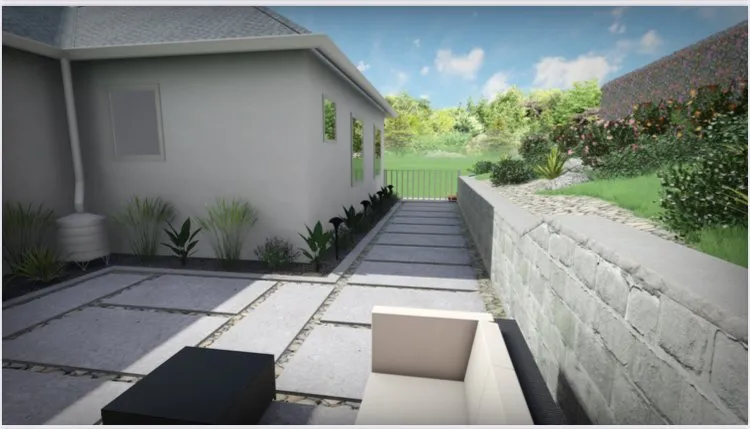 Professional garden landscaping in Altadena, CA by Aguilar Tree Service & Landscaping