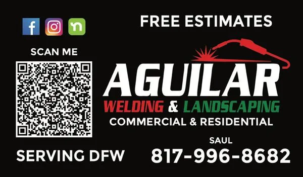 Aguilar Welding & Landscaping Logo