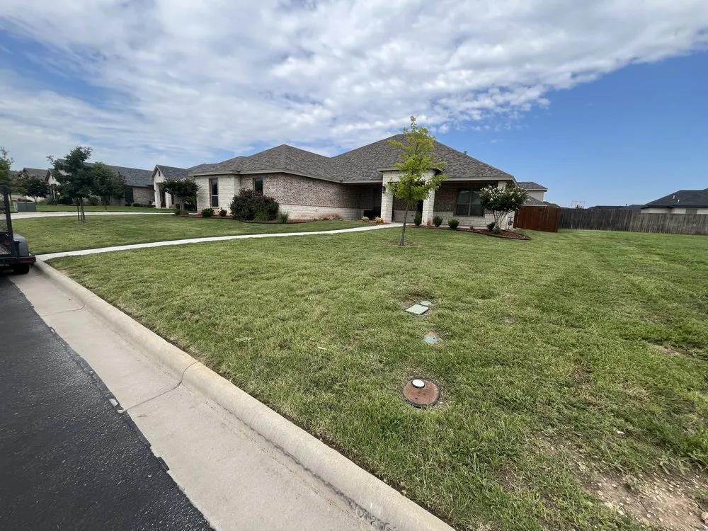 Affordable landscape installation in San Angelo, TX - Aguilar Yard Services