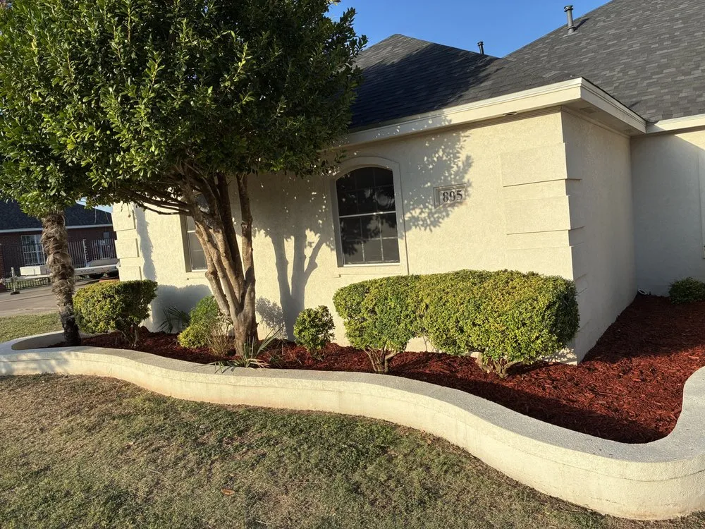 Expert outdoor landscaping in San Angelo, TX by Aguilar Yard Services