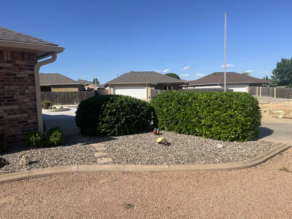 Top-rated garden landscaping in San Angelo, TX - Aguilar Yard Services
