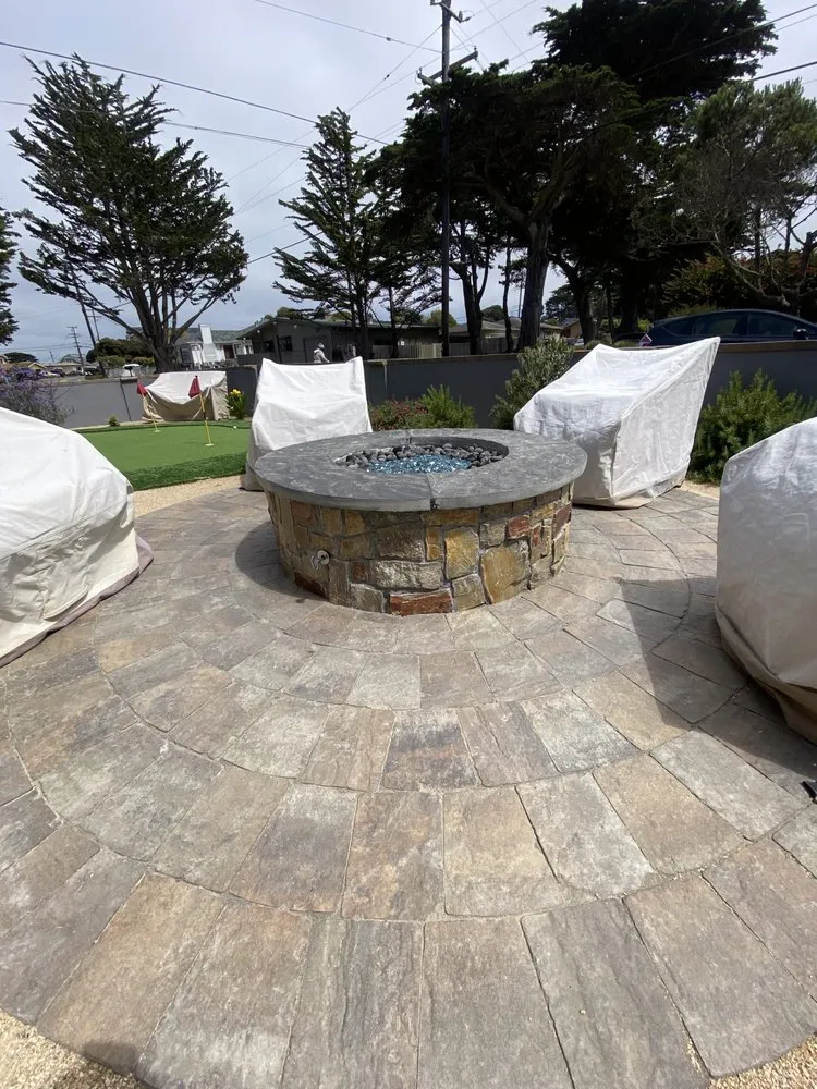Custom landscape installation in Monterey, CA - Aguilar's Landscaping